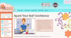 Desktop Screenshot of heresume.com